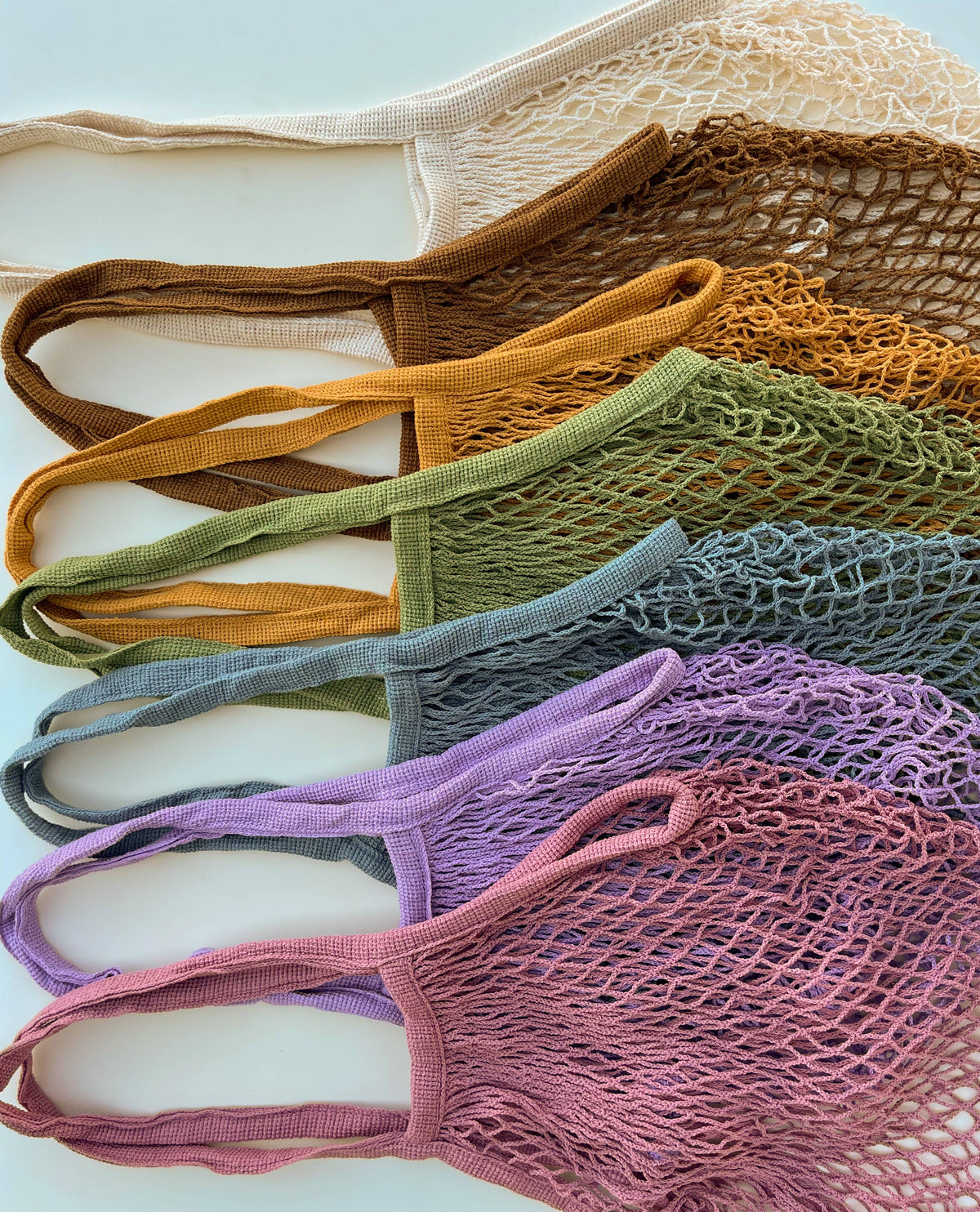 French Market Bag, Reusable Grocery Bag, Mesh Produce Bag