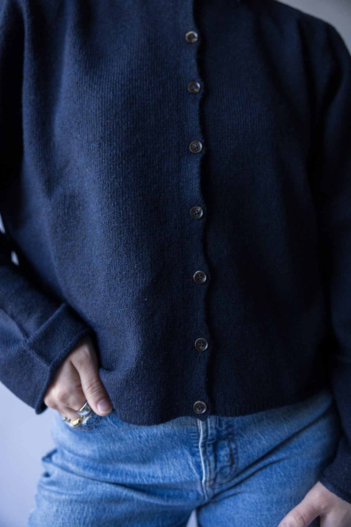 Gemma Lightweight Button Down Knit Cardigan