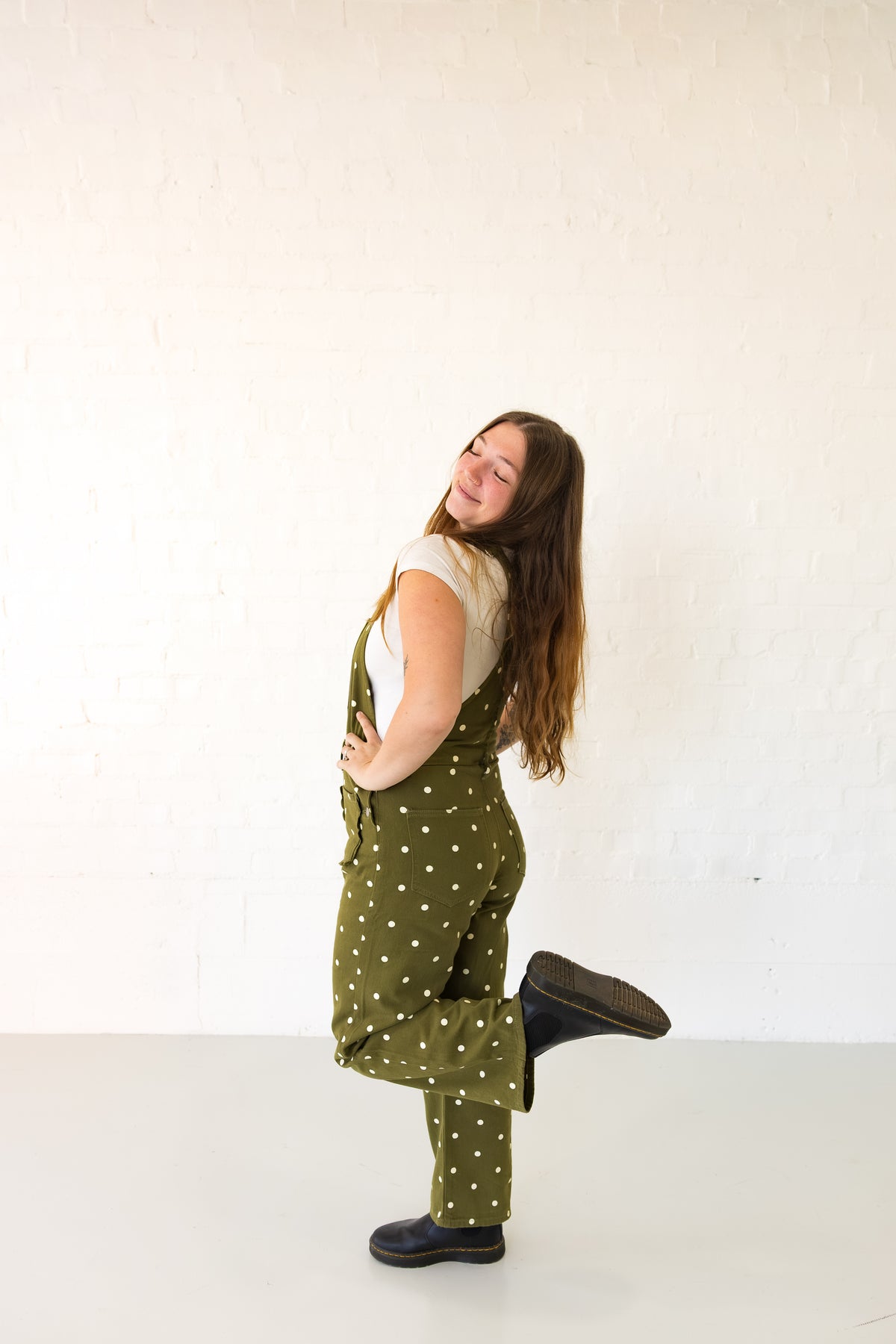 Rowan Polka Dot Overalls