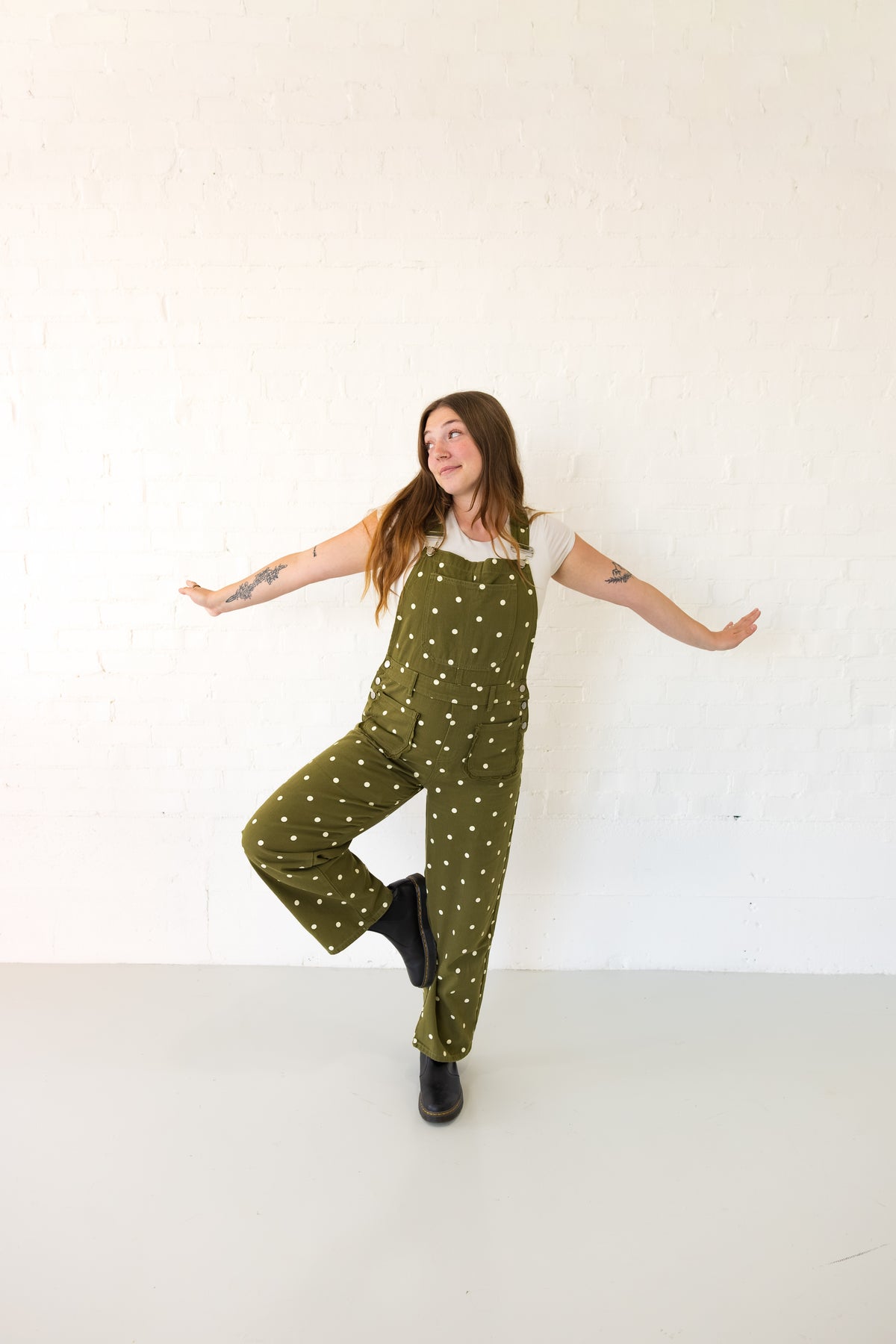 Rowan Polka Dot Overalls