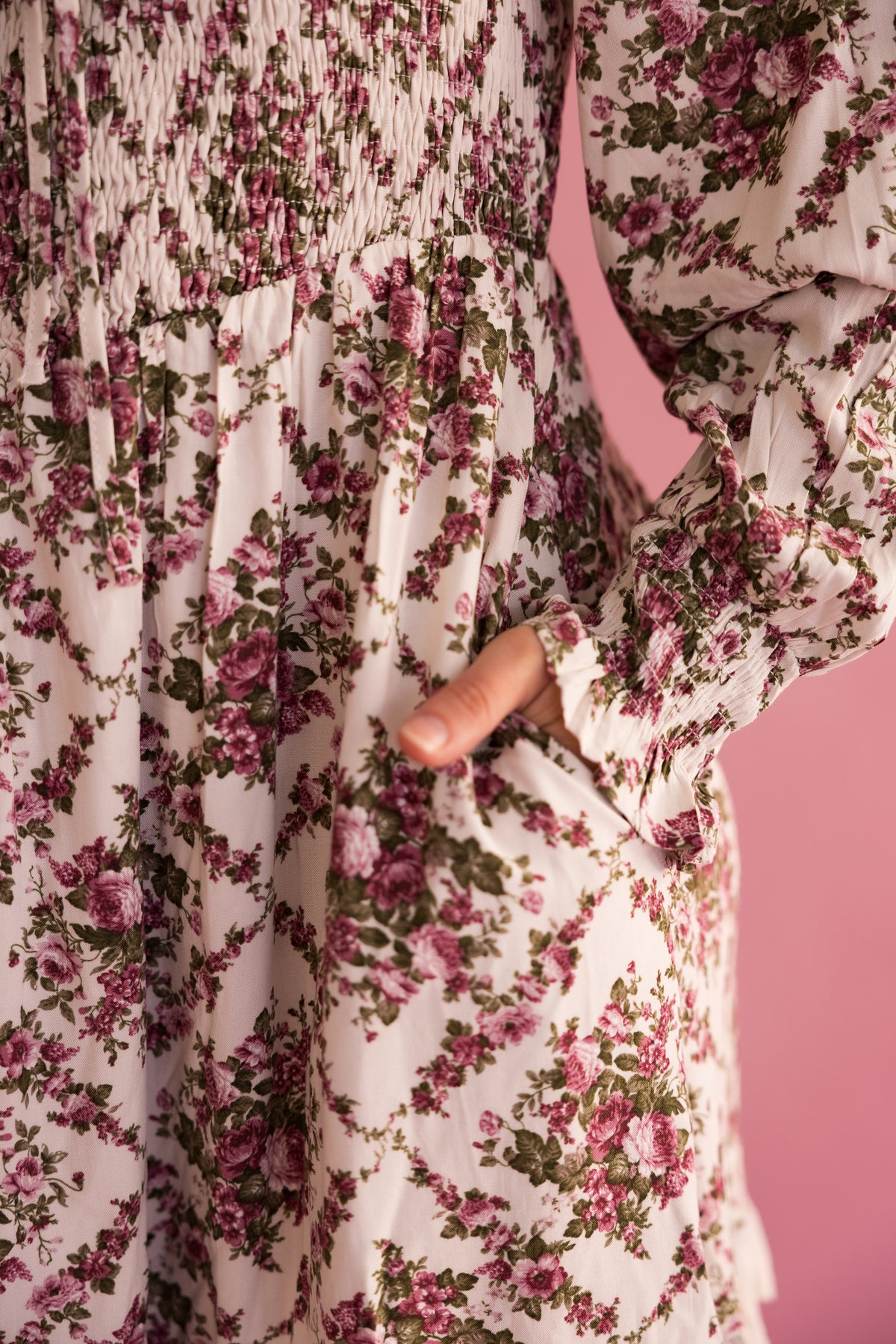 Evelyn Floral Maxi Dress