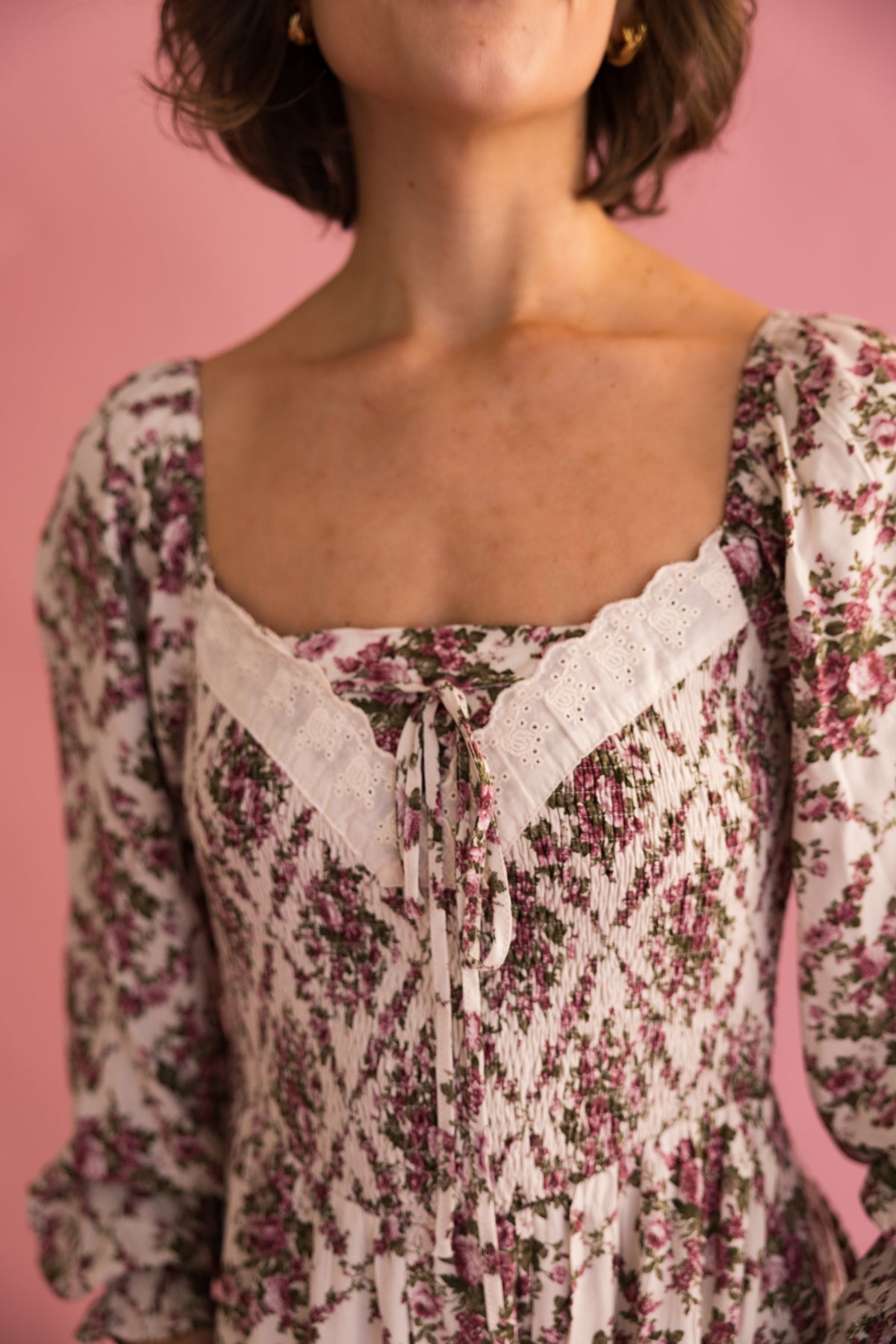 Evelyn Floral Maxi Dress